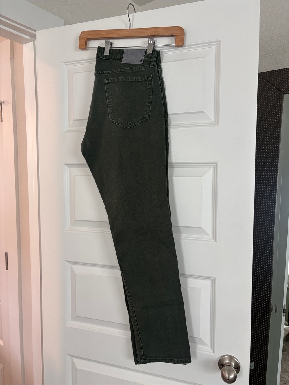 Bonobos green slim jeans 👖 34/32